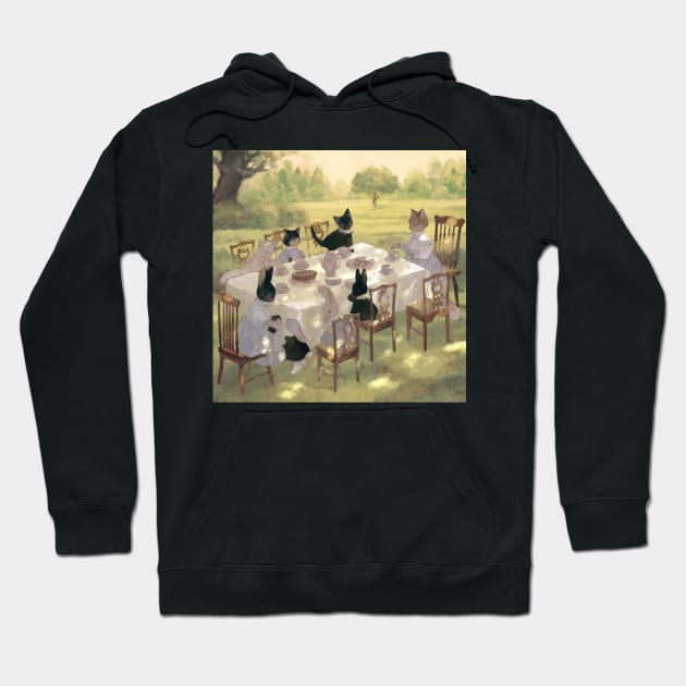 tea time Hoodie by rt0no